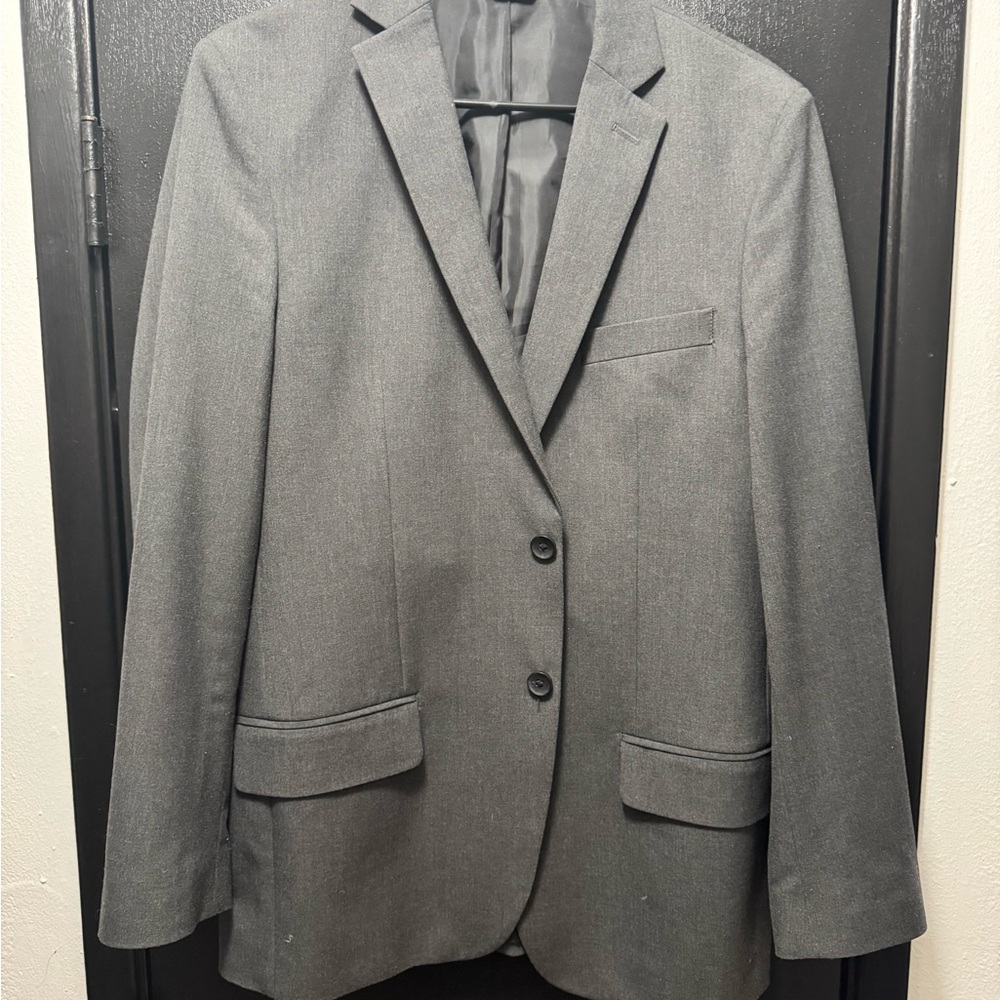 Haggar Classic H26 Gray Sport Slimfit Coat - 42 R